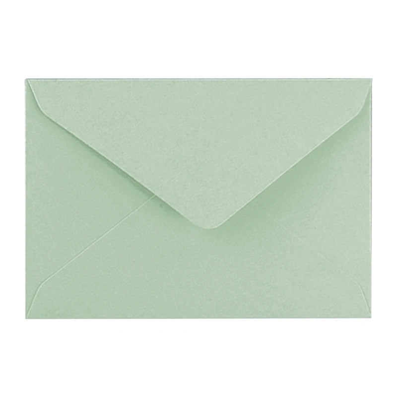 (10 Pieces/Lot) Color Retro Bronzing Mini Envelopes Iridescent Paper Love Letter Invitation Envelope