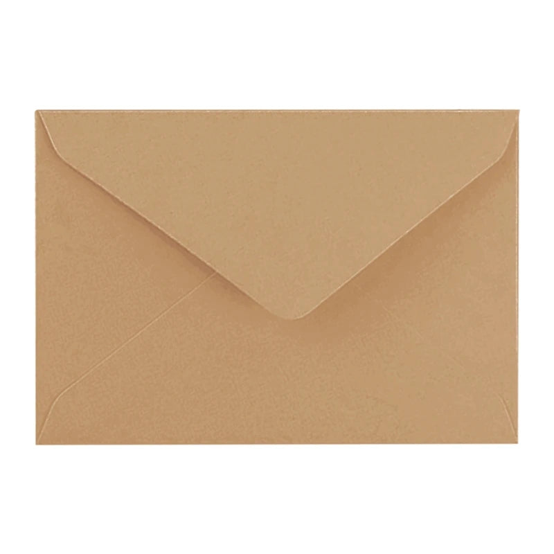 (10 Pieces/Lot) Color Retro Bronzing Mini Envelopes Iridescent Paper Love Letter Invitation Envelope