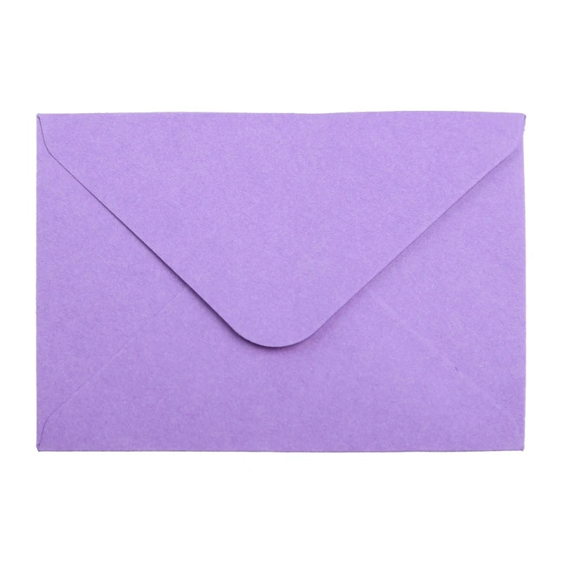 (10 Pieces/Lot) Color Retro Bronzing Mini Envelopes Iridescent Paper Love Letter Invitation Envelope