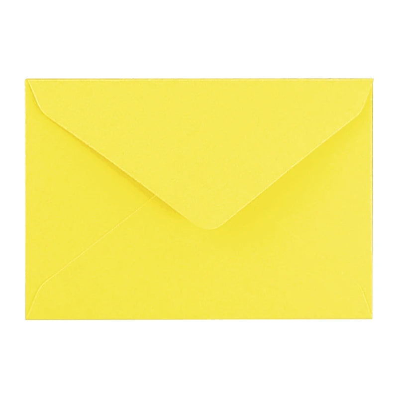 (10 Pieces/Lot) Color Retro Bronzing Mini Envelopes Iridescent Paper Love Letter Invitation Envelope