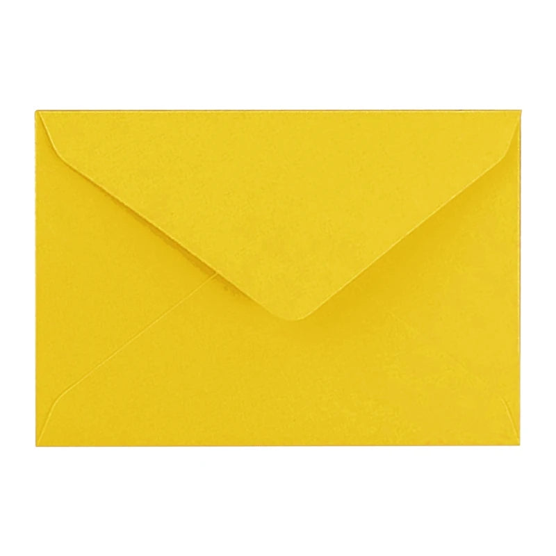 (10 Pieces/Lot) Color Retro Bronzing Mini Envelopes Iridescent Paper Love Letter Invitation Envelope