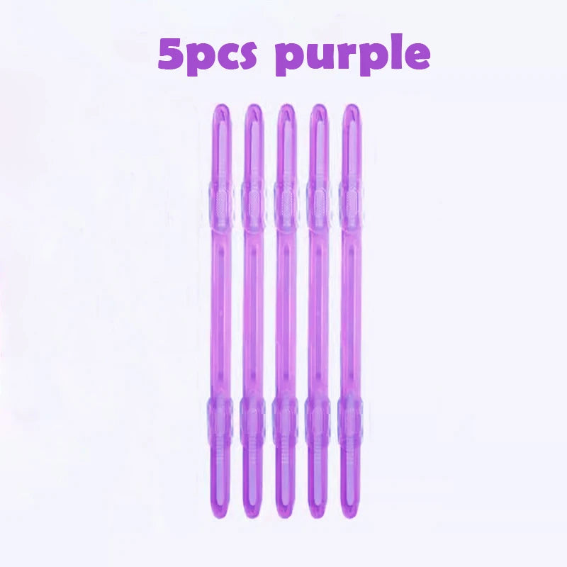 5/10pcs Binding Clips Strip Kawaii 2 Hole Loose Leaf Clips A4 Paper Fasteners DIY Scrapbook File Folder Notebook Accessories
