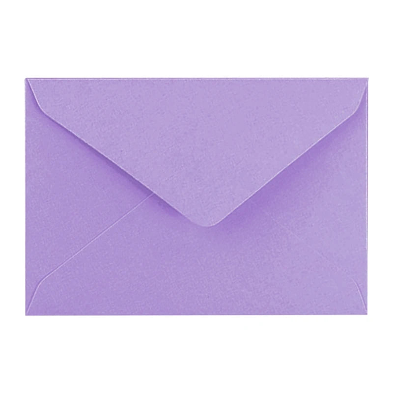 (10 Pieces/Lot) Color Retro Bronzing Mini Envelopes Iridescent Paper Love Letter Invitation Envelope